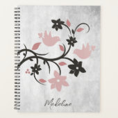 Roze Lovevogels - Aangepaste planner (Voorkant)