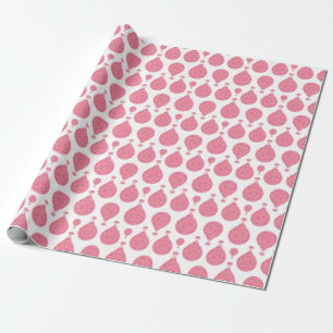 Roze luchtballonnen cadeaupapier