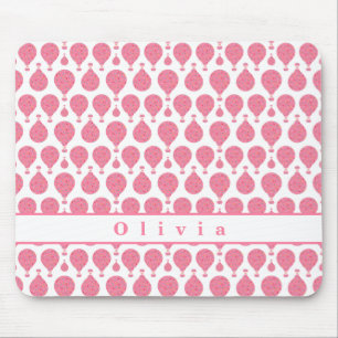 Roze luchtballonnen muismat