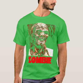 Roze Lucio Fulci Zombie van de Walking Dead T-shirt