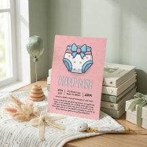 Roze Luier Bash Baby Shower