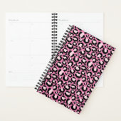 Roze luipaard afdrukken planner (Display)