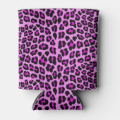 Roze luipaard blikjeskoeler (Voorkant)