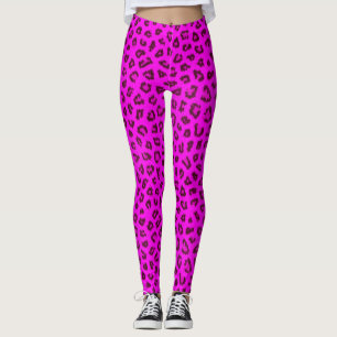 Roze luipaard Leggings