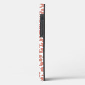 Roze luipaard printhuid Case-Mate iPhone case (Achterkant / Links)