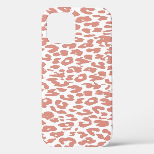 Roze luipaard printhuid Case-Mate iPhone case (Achterkant)