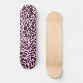 Roze luipaard skateboard (Voorkant)