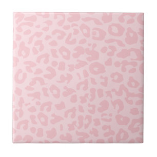 Roze Luipaard Tegeltje