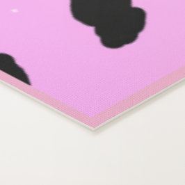 Roze Luipaardprint Fitness Yogamat