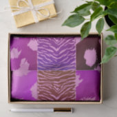 Roze Luipaardprint Tissuepapier (Geschenk)