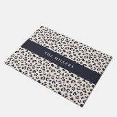 Roze luiproze deurmat (Schuin)