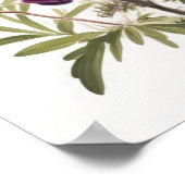 Roze Lupine Flower Art Print Poster (Hoek)