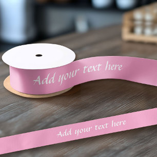 Roze Maak Je Eigen - Maak Het Kalligrafie Lint