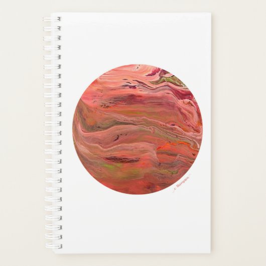 Roze maan planner (Voorkant)