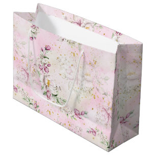 Roze Maan Roze Baby Shower Groot Cadeauzakje