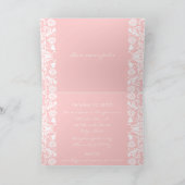 Roze, maar u kiest een Victoriaans kleurenDamask (Binnen)