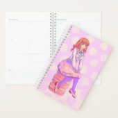 Roze Macaron Girl Planner (Display)