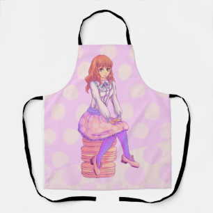 Roze Macaron Girl Schort