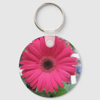 Roze Madelief Sleutelhanger