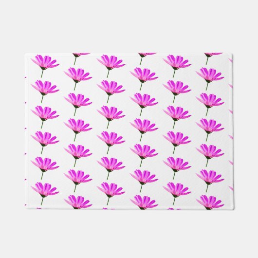 Roze Madeliefje Deurmat (Voorkant)