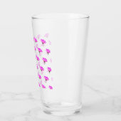 Roze Madeliefje Glas (Links)
