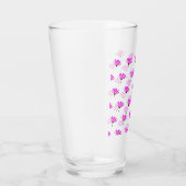 Roze Madeliefje Glas (Rechts)