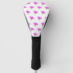 Roze Madeliefje Golfheadcover