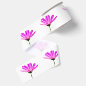 Roze Madeliefje Grosgrain Lint (Achterkant)