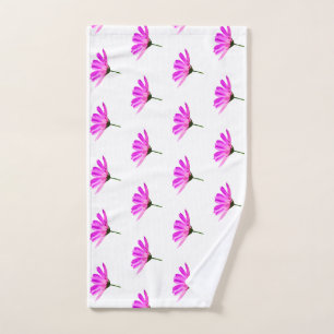 Roze Madeliefje Handdoek