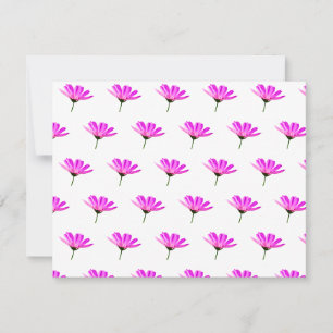 Roze Madeliefje Save The Date
