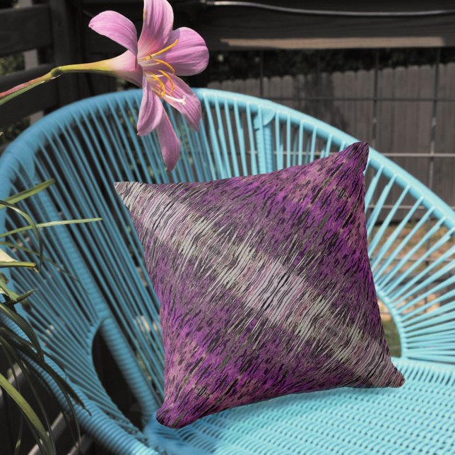 Roze Magenta Boho Chic Abstract Sierkussen (Creator heeft geüpload)