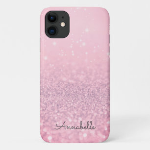 Roze magische glitters iPhone 11 hoesje