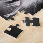 Roze Magische Unicorn Legpuzzel (Zijkant)