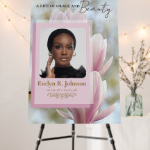 Roze Magnolia-herdenkingstribute