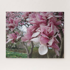 Roze Magnolia Legpuzzel