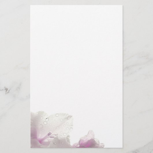 Roze Magnolia Stationery Briefpapier (Voorkant)
