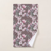 Roze Magnolias Bad Handdoek (Handdoek)