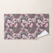 Roze Magnolias Bad Handdoek (Handdoek)