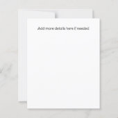 Roze Magnolias Waterverf (Achterkant)