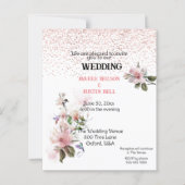 Roze Magnolias Waterverf (Voorkant)