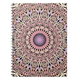 Roze Mandala stijlvol Notitieboek