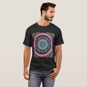 Roze Mandala T-shirt (Voorkant volledig)