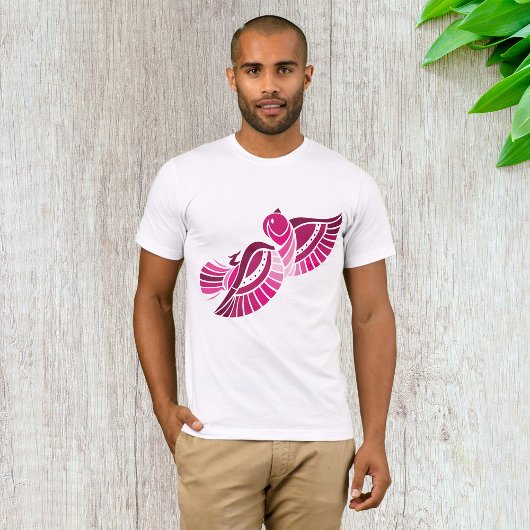 roze Mannen T-shirt