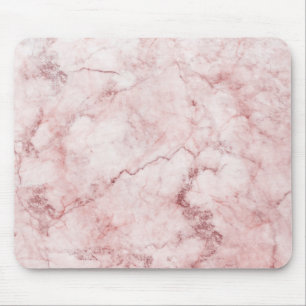 Roze Marble Mousepad Muismat