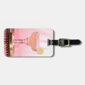 Roze Margarita  Bagagelabel (Voorkant horizontaal)