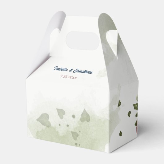 roze marinesbloemen grilly bruiloft bedankdoosjes (Achterkant)