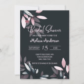 Roze marinescheepvaart Elegant Soft Waterverf Vrij Kaart (Voorkant)