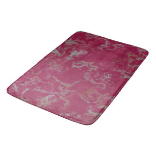 Roze Marmer abstract Badmat