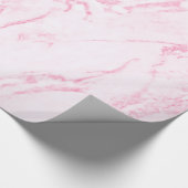 Roze marmer cadeaupapier (Hoek)