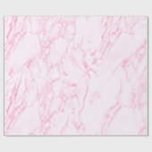 Roze marmer cadeaupapier (Vlak)